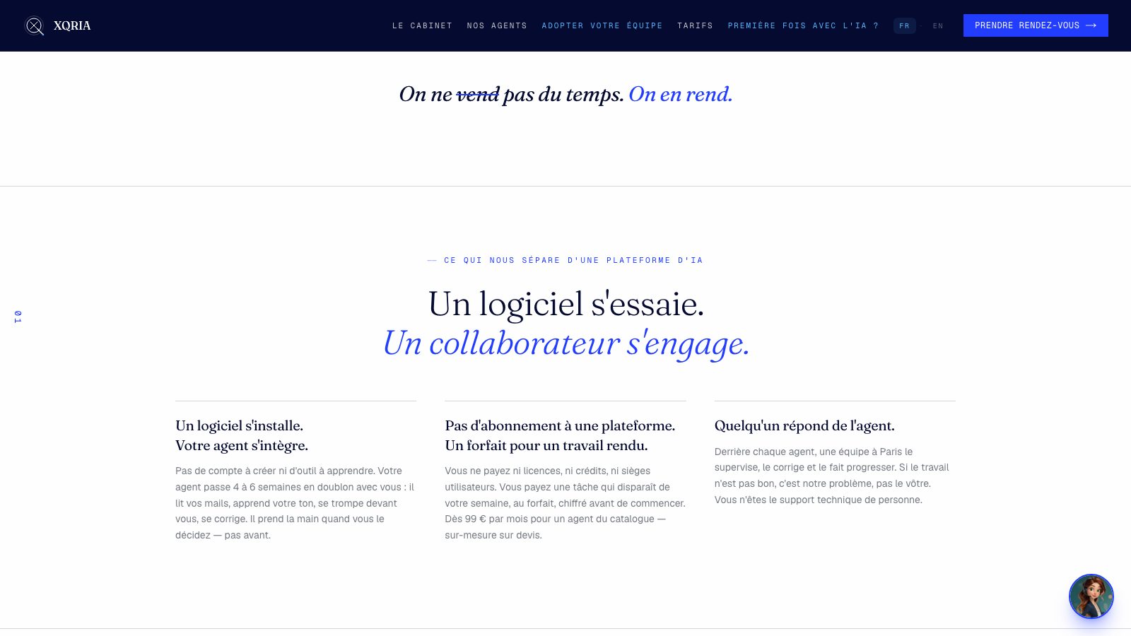 Xqria : un collaborateur s'engage